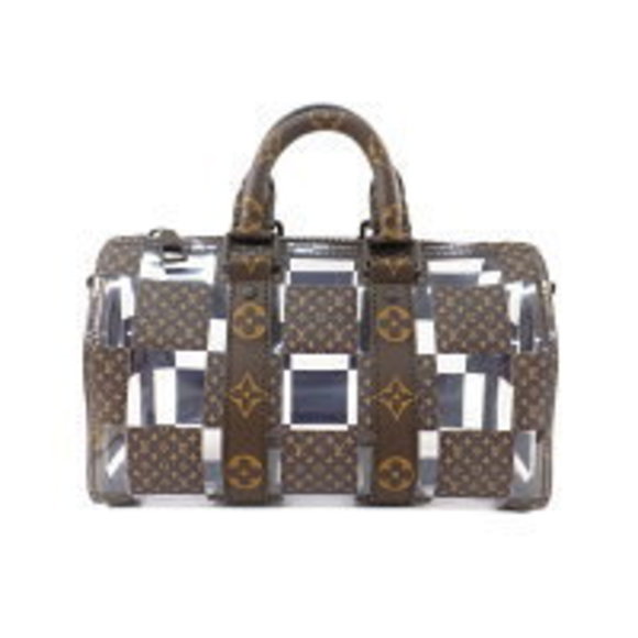 Louis Vuitton Handbags - Louis Vuitton Keepall Bandouliere Monogram Boston Bag Brown
